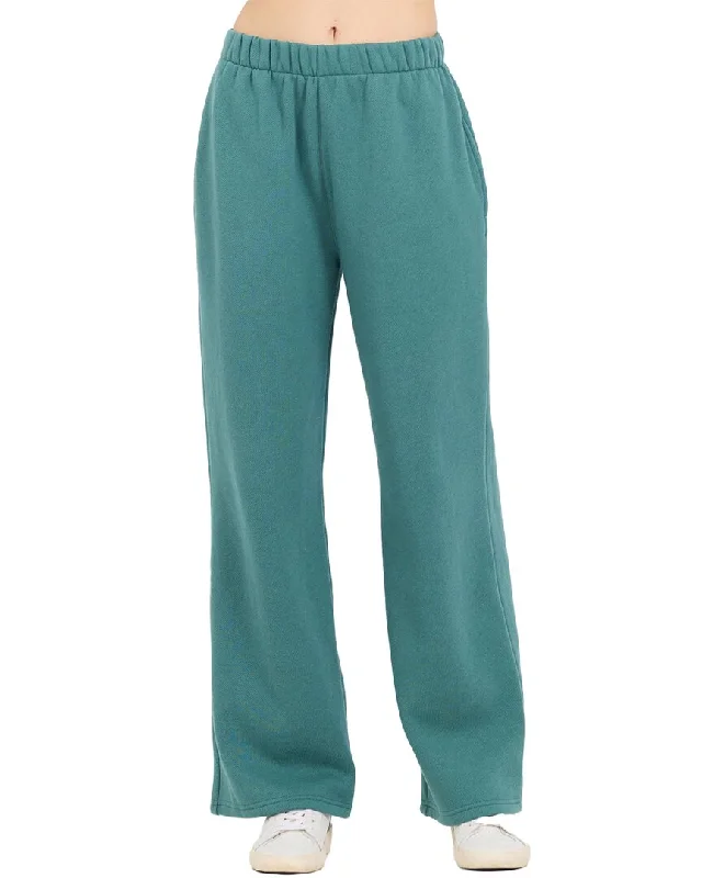 Women's Jodhpurs with Straight LegVintage Havana Cotton Blend Fleece Wide Leg Pant