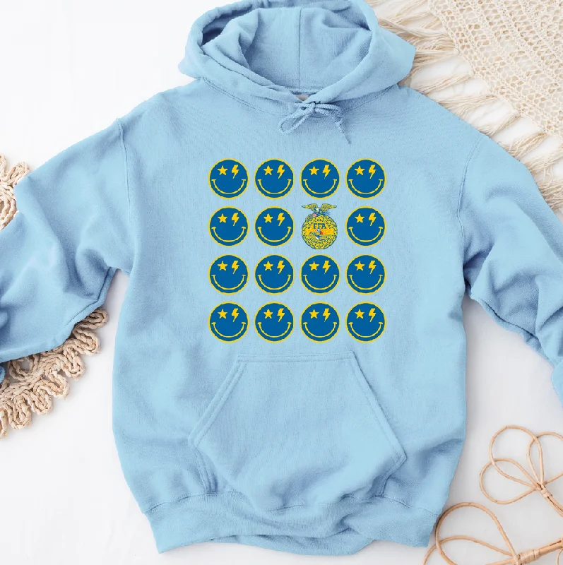 Women's HoodiesFFA Emblem Smile Group Hoodie (S-3XL) Unisex - Multiple Colors!