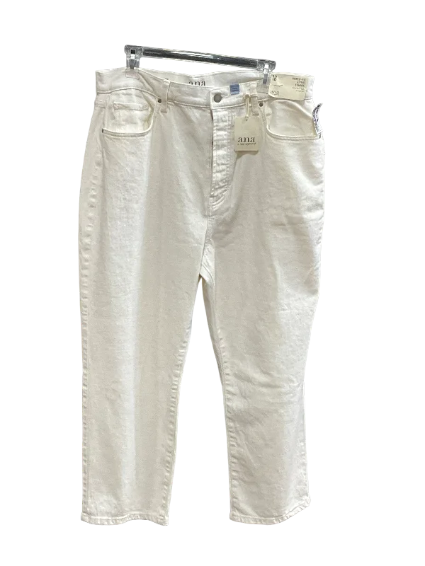 Women's Jodhpurs with Collarless DesignJeans Relaxed/boyfriend By Ana  Size: 18