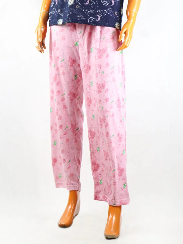 women's pajamas for those who want to feel pampered and lovedLadies Casual Trouser Design Light Pink