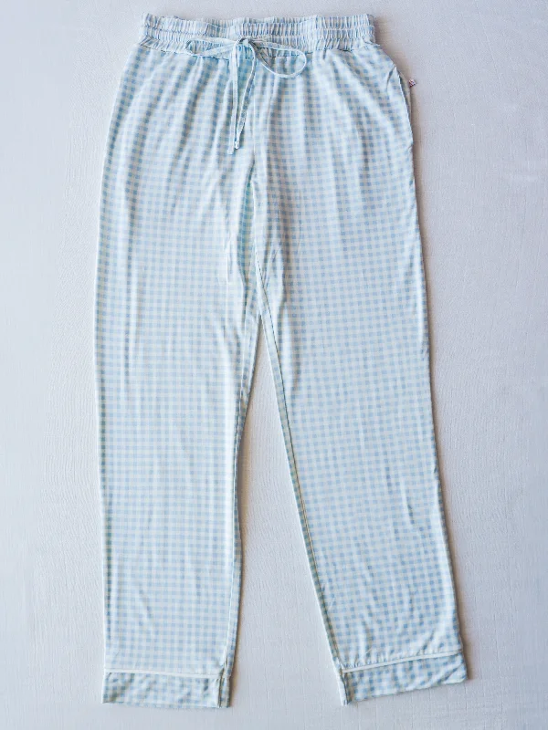 women's pajamas with a blend of comfort, style, and functionalityMen's Cloud Lounge Pants - Sky Blue Check