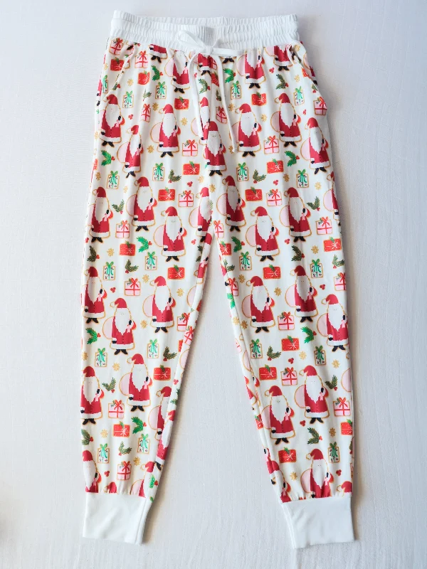 women's pajamas with a modern twistMen's Joggers - Santa Claus Comes Tonight