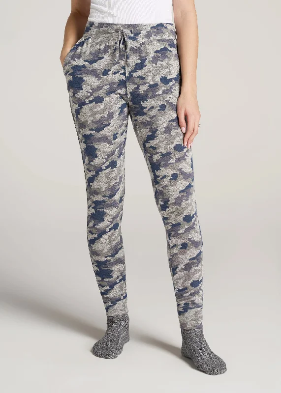 women's pajamas with a sophisticated, modern twistCozy Lounge Joggers for Tall Women in Camo