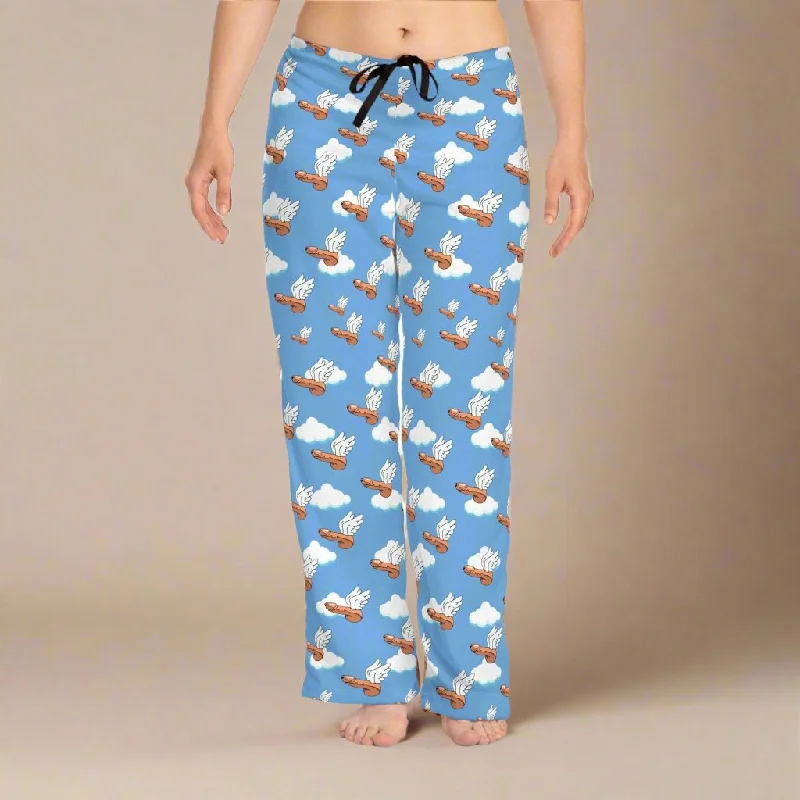 women's pajamas with built-in braBirds Women's Pajama Pants