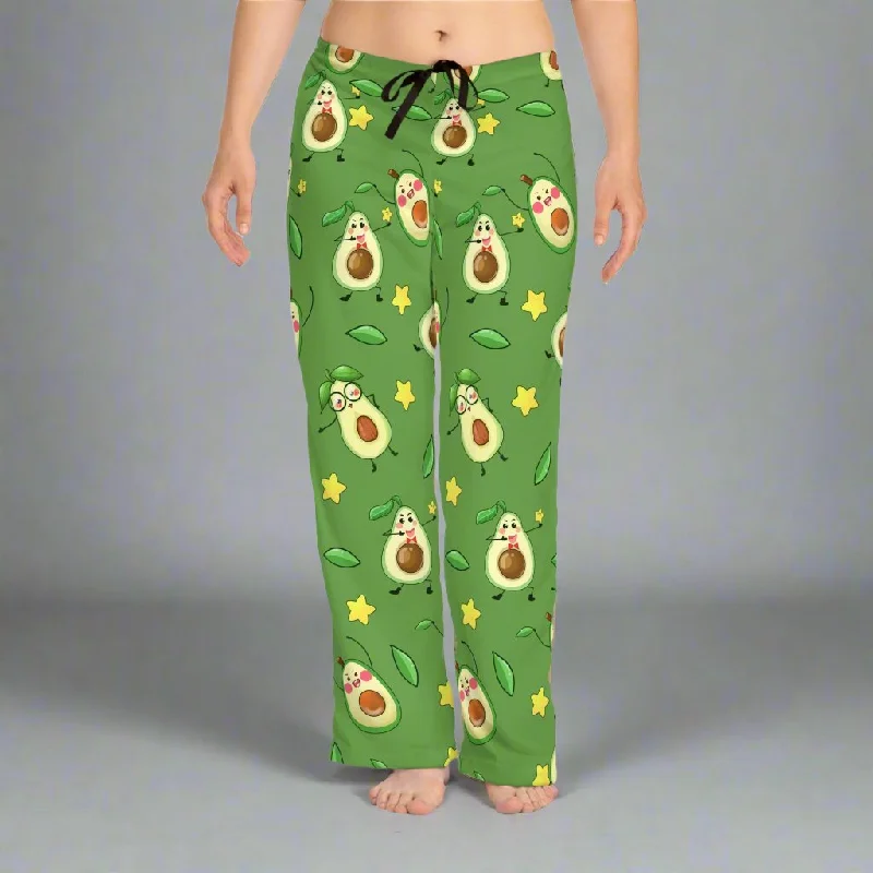 women's pajamas for movie nightsAvacado  Women's Pajama Pants